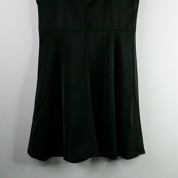 Studio 19 - Black Spaghetti Strapped A-Line Dress - Small - Picture 5 of 8